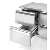 Kühltisch mit 4 Schubladen Profi Line 280L, Arktic, Profi Line, 230V/250W, 1360x700x H 858mm Arktic