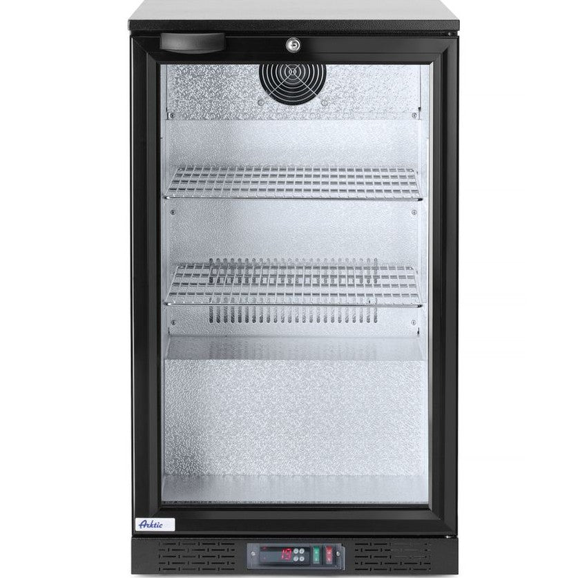 Arktic Backbar-Kühlschrank – 86 L nutzbar, Schwarz Arktic
