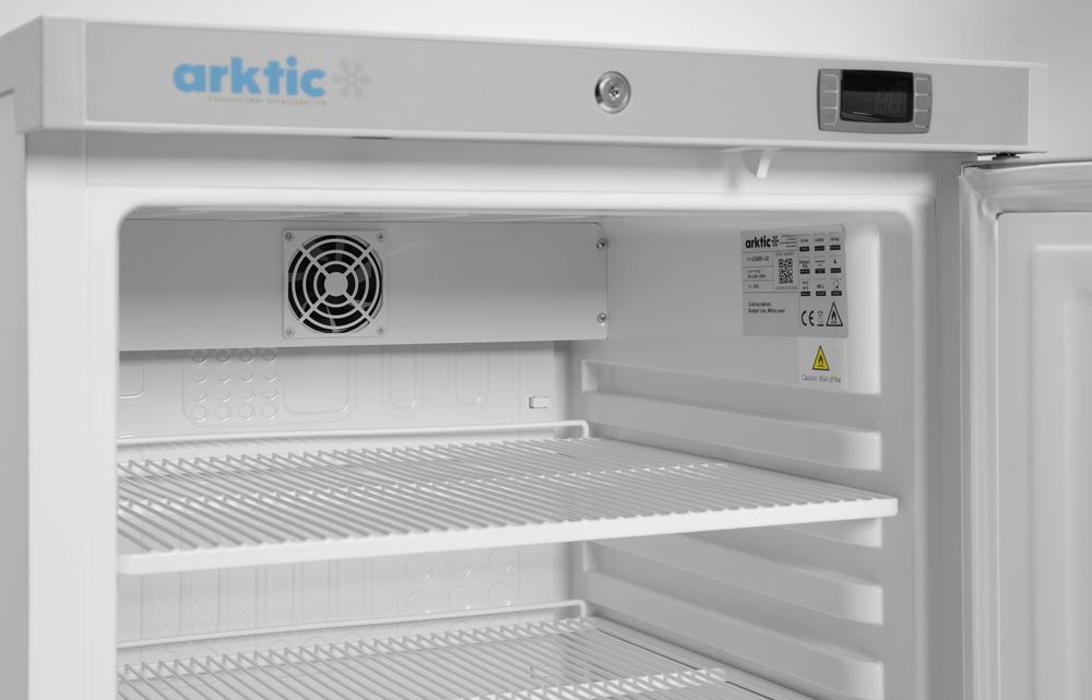 Arktic Kühlschrank Budget Line 100 L – Weiss, 0 bis 8 °C