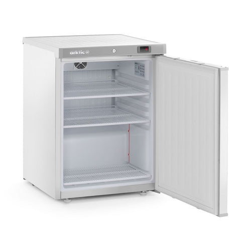 Arktic Kühlschrank Budget Line 100 L – Edelstahl, 0 bis 8 °C