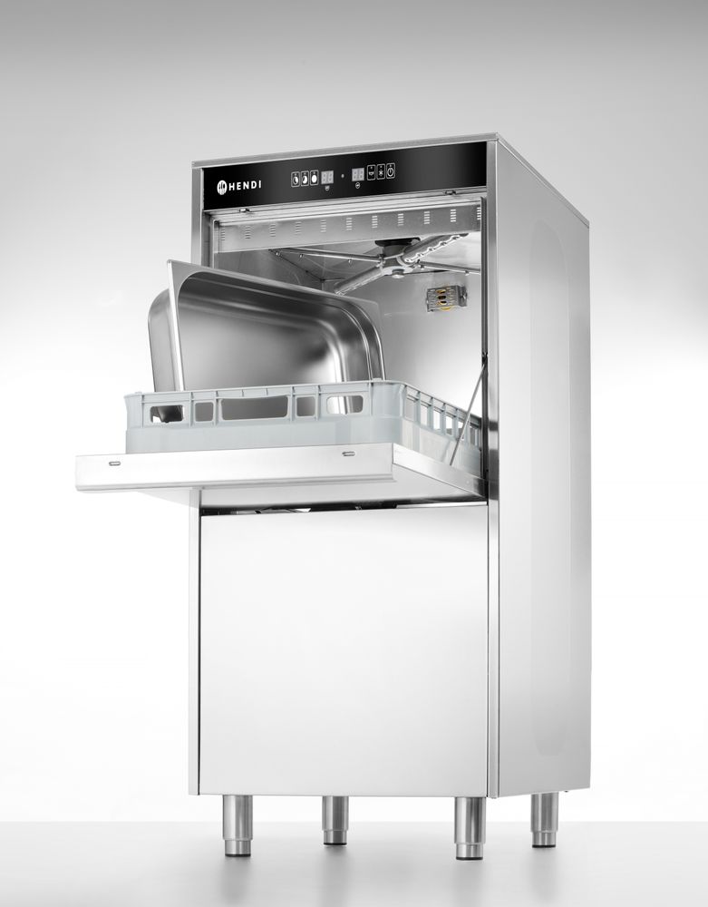 HENDI Geschirrspüler 50 × 60 für Tabletts und Töpfe – 400 V HENDI