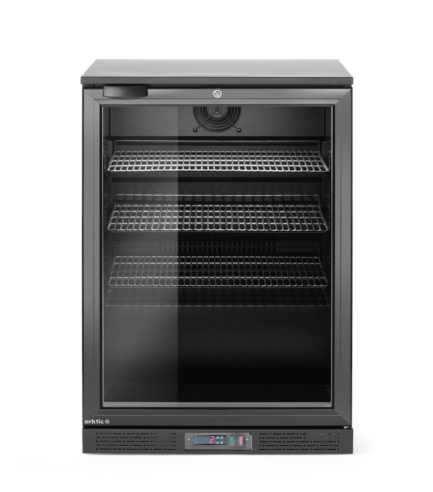 Arktic Bar-Kühlschrank 1-türig 105 l – Schwarz, pulverbeschichtet