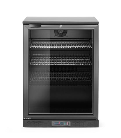 Arktic Bar-Kühlschrank 1-türig 105 l – Schwarz, pulverbeschichtet