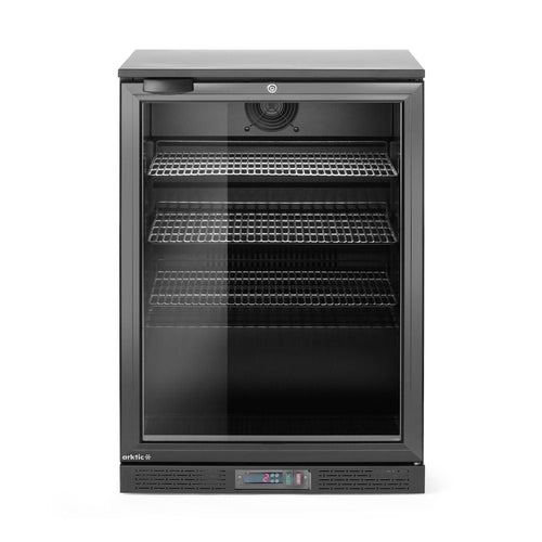 Arktic Bar-Kühlschrank 1-türig 105 l – Schwarz, pulverbeschichtet