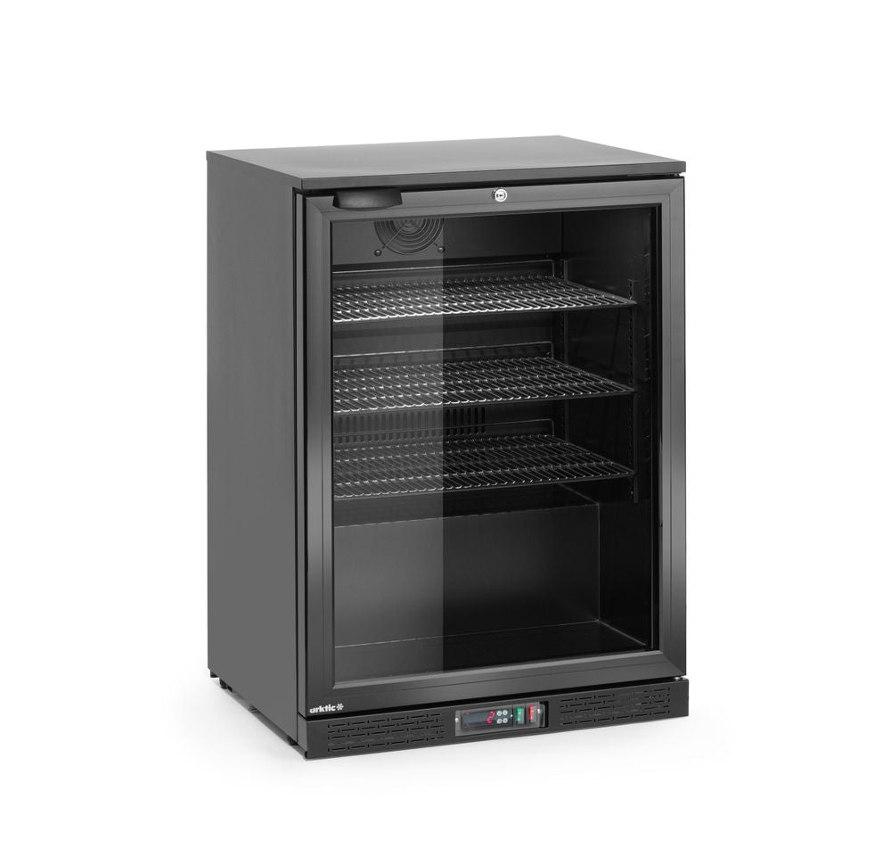 Arktic Bar-Kühlschrank 1-türig 105 l – Schwarz, pulverbeschichtet