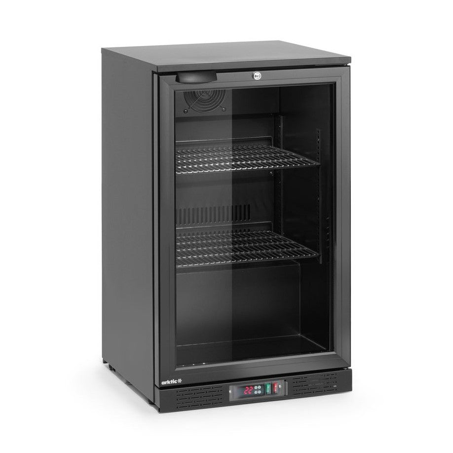 Arktic Bar-Kühlschrank 1-türig 86 l – Schwarz, pulverbeschichtet