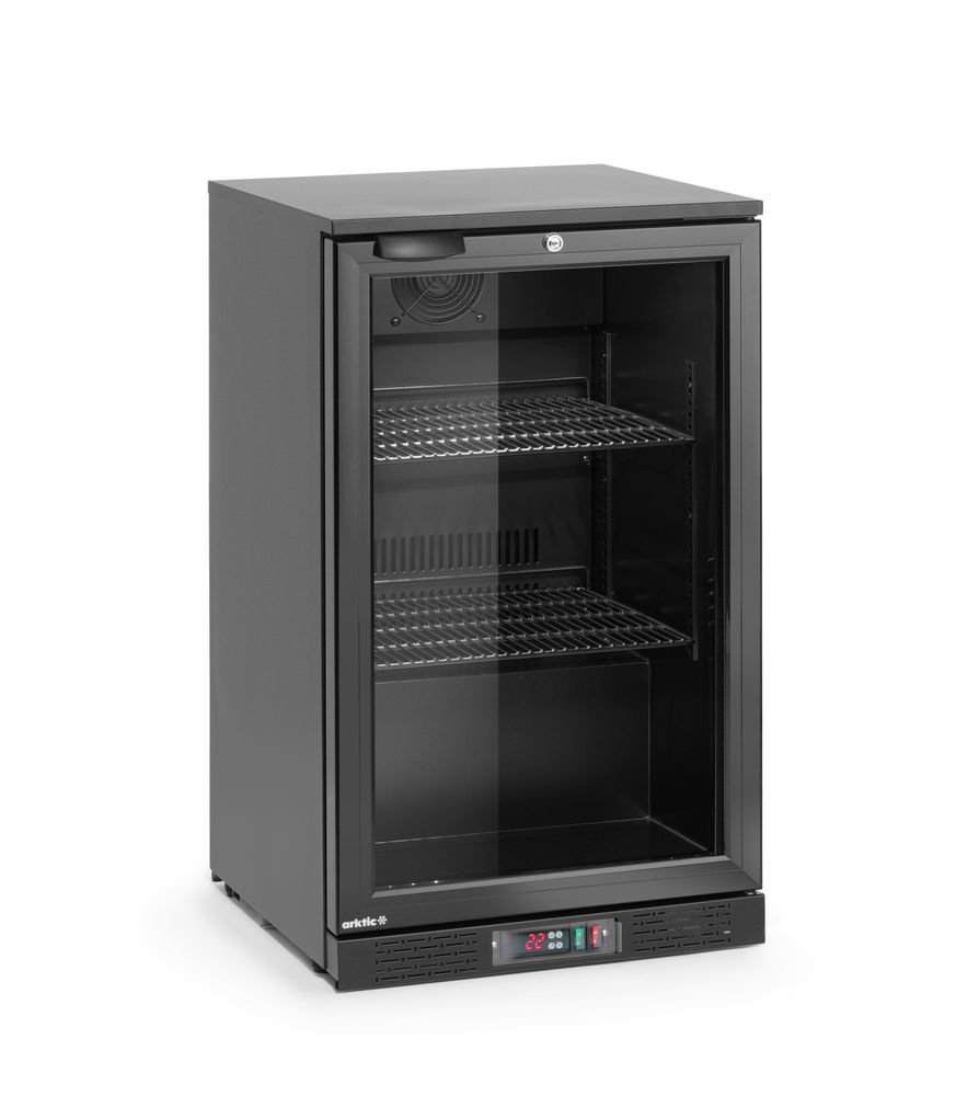 Arktic Bar-Kühlschrank 1-türig 86 l – Schwarz, pulverbeschichtet