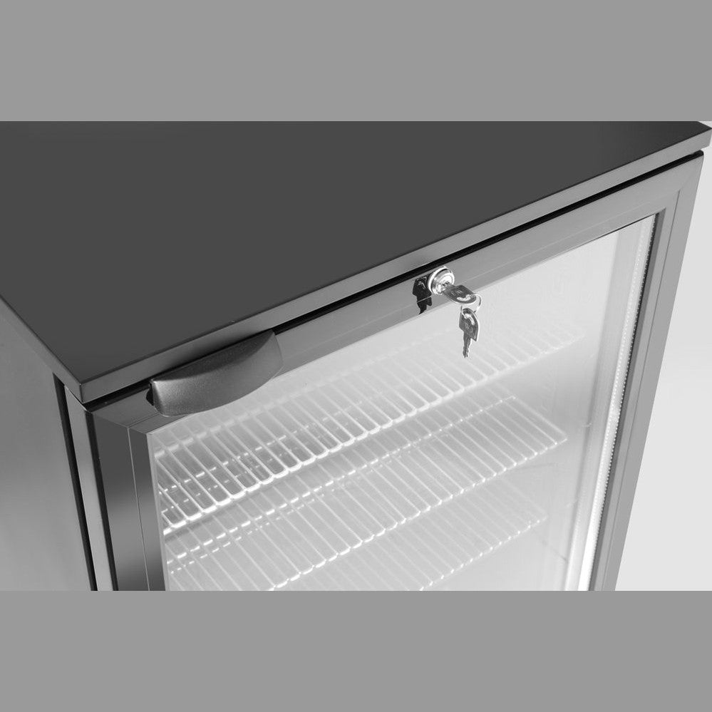 Arktic Bar-Kühlschrank 1-türig 86 l – Schwarz, pulverbeschichtet