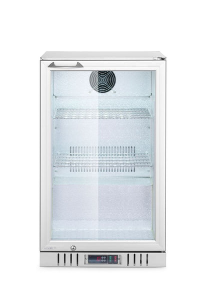 Arktic Bar-Kühlschrank 1-türig 75 l – Silber, Alu-Innenraum