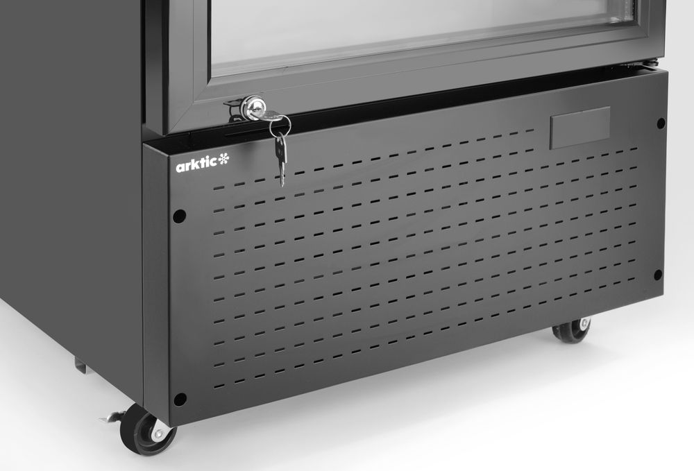 Arktic Backbar-Kühlschrank 1-türig – 254 L, LED-Blende