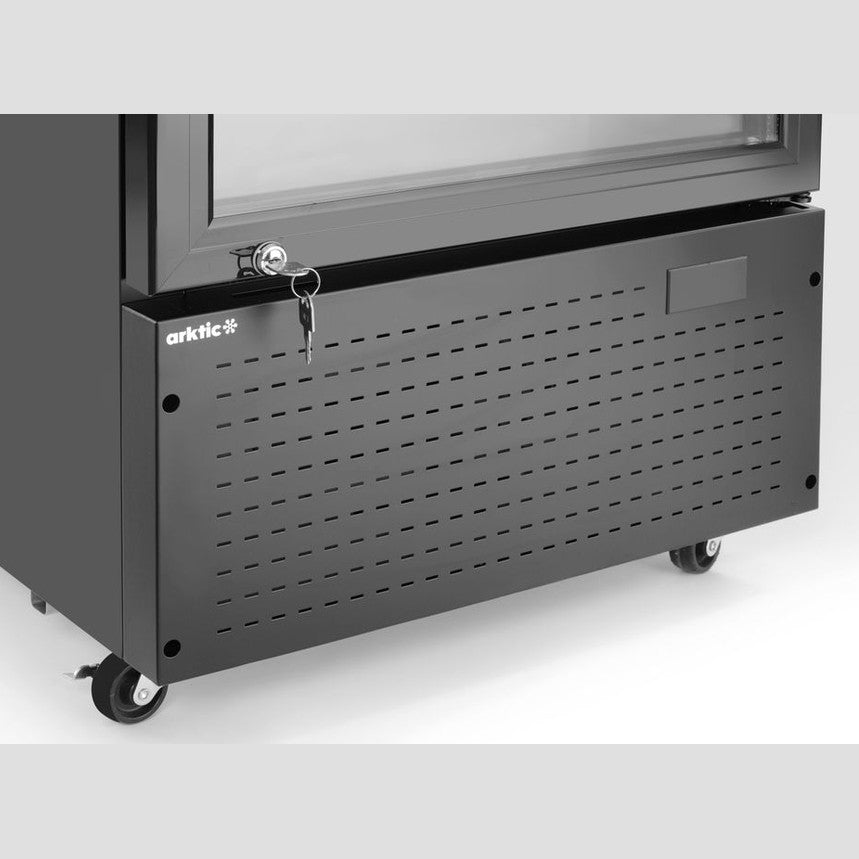 Arktic Backbar-Kühlschrank 1-türig – 254 L, LED-Blende