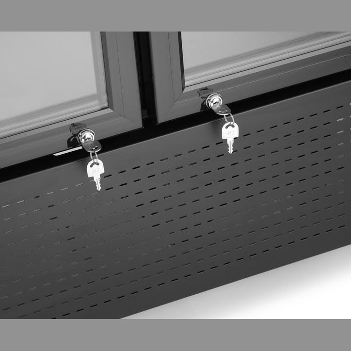 Arktic Backbar-Kühlschrank 2-türig – 512 L, LED-Blende