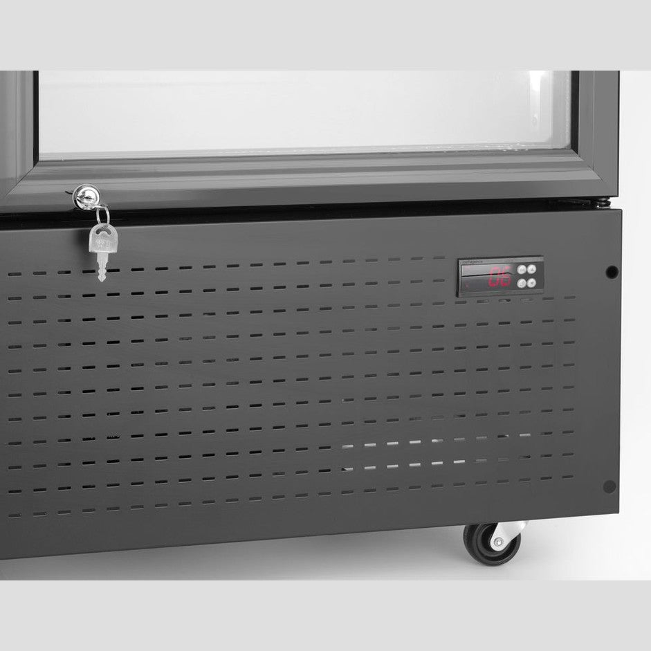 Arktic Backbar-Kühlschrank 2-türig – 512 L, LED-Blende