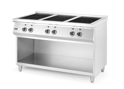 HENDI Induktionsherd 6 Kochfelder – 25,5 kW, 400 V