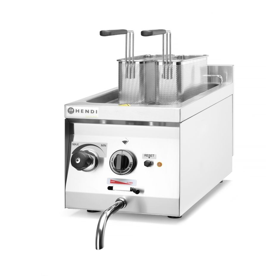 HENDI Nudel- und Knödelkocher 10 L – 3500 W, Wasseranschluss HENDI
