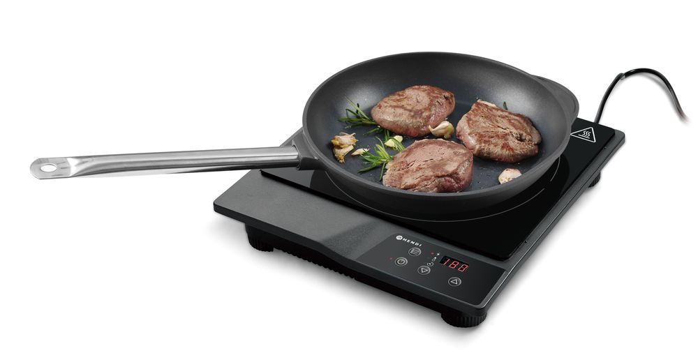 HENDI Induktionskocher Kitchen Line Modell 1800 – 1800 W, 230 V