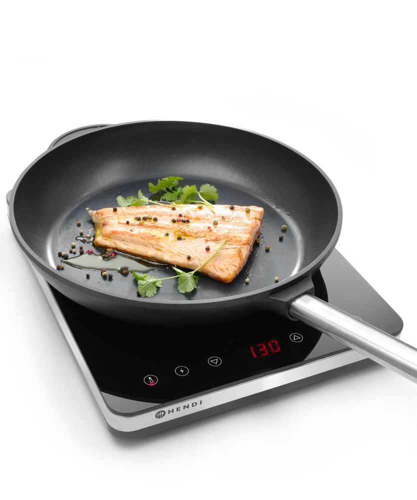 HENDI Induktionskocher Kitchen Line Modell 2000 – 2000 W, 230 V