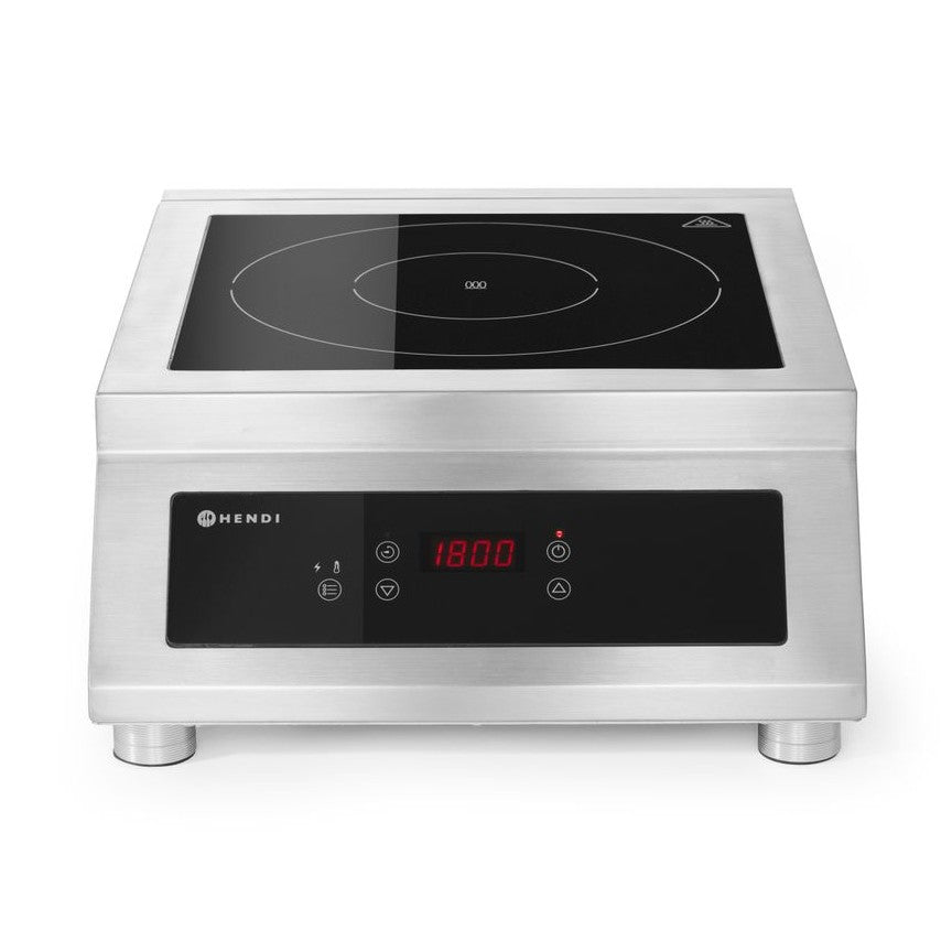 HENDI Induktionskocher Profi Line 5000 D – 5000 W, 400 V HENDI