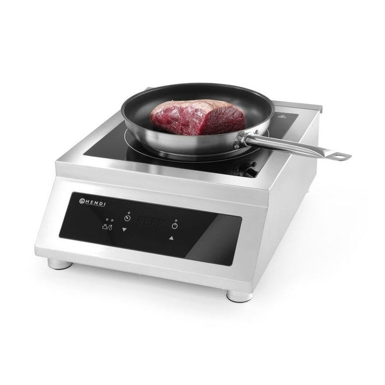 HENDI Induktionskocher Profi Line 5000 D – 5000 W, 400 V HENDI