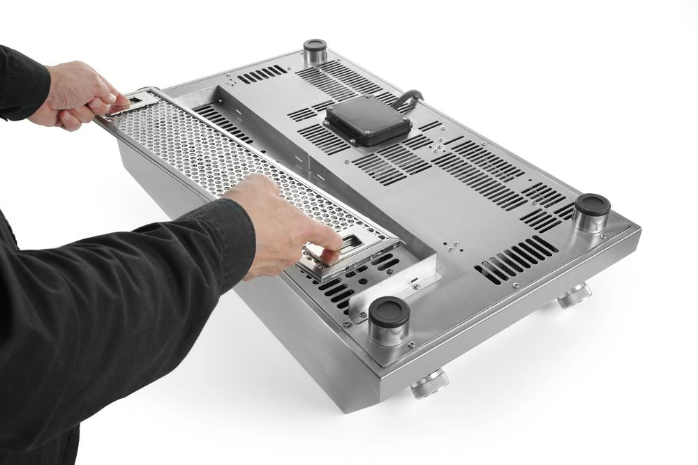 HENDI Induktionskocher Profi Line 7000 – 2 Kochfelder, 7000 W