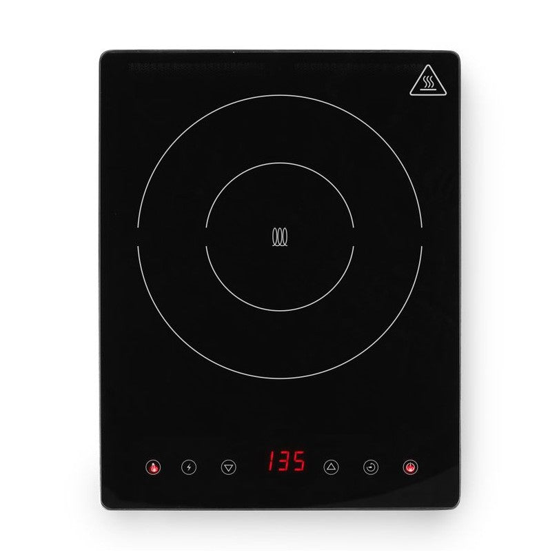 HENDI Induktionskocher Kitchen Line 2000W – 230 V, mit Timer HENDI