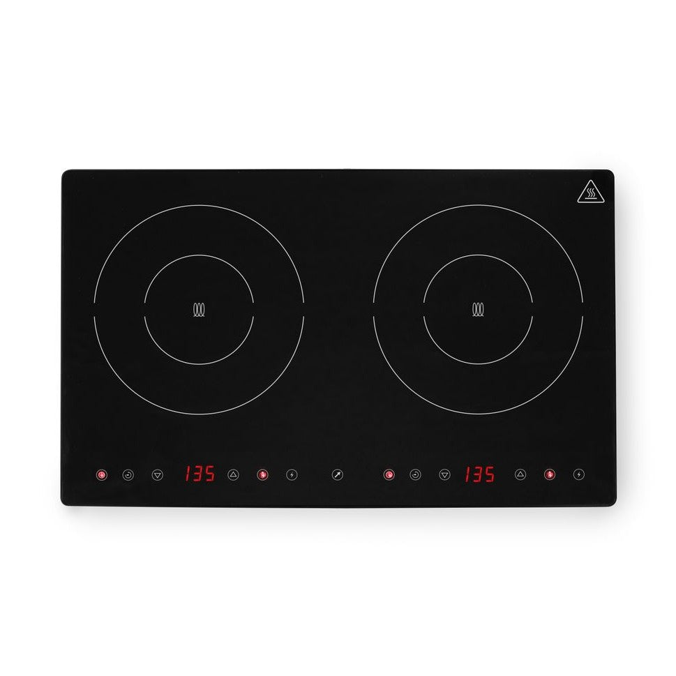 HENDI Induktionskocher doppelt Kitchen Line – 2 Zonen, 3500 W HENDI