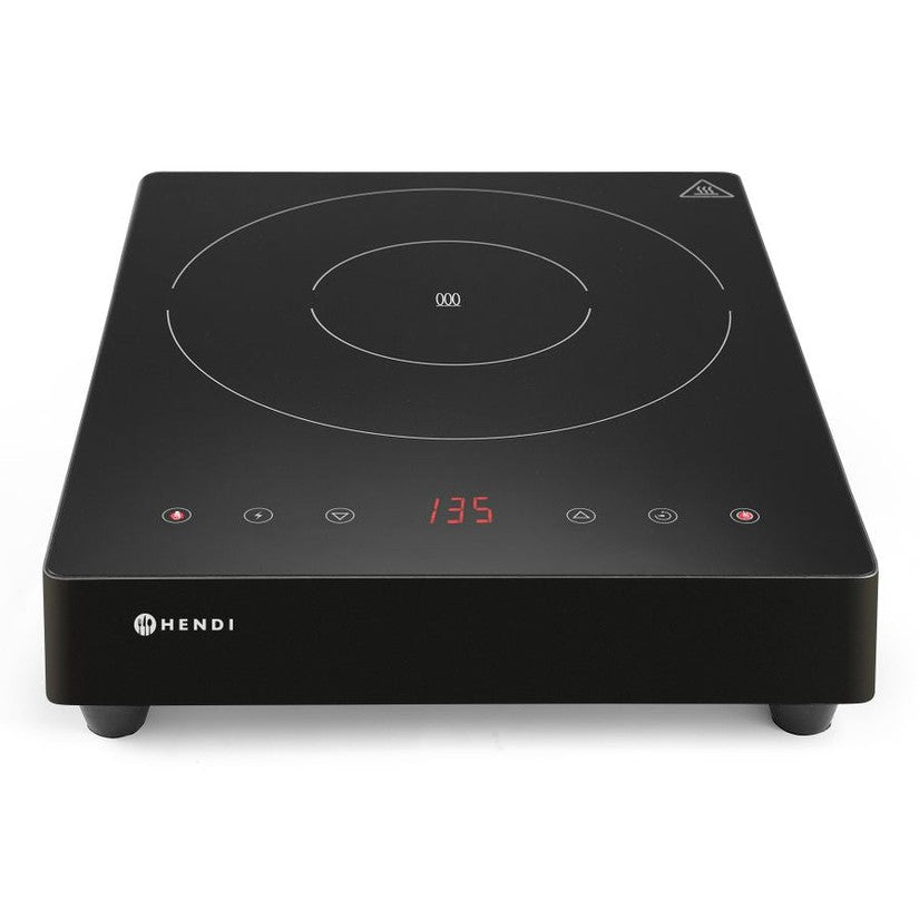 HENDI Induktionskocher Kitchen Line – 3500 W, Touch-Bedienung HENDI