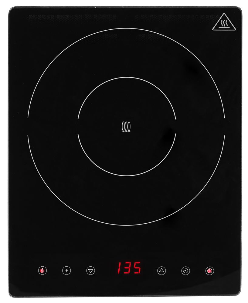HENDI Induktionskocher Kitchen Line – 3500 W, Touch-Bedienung HENDI