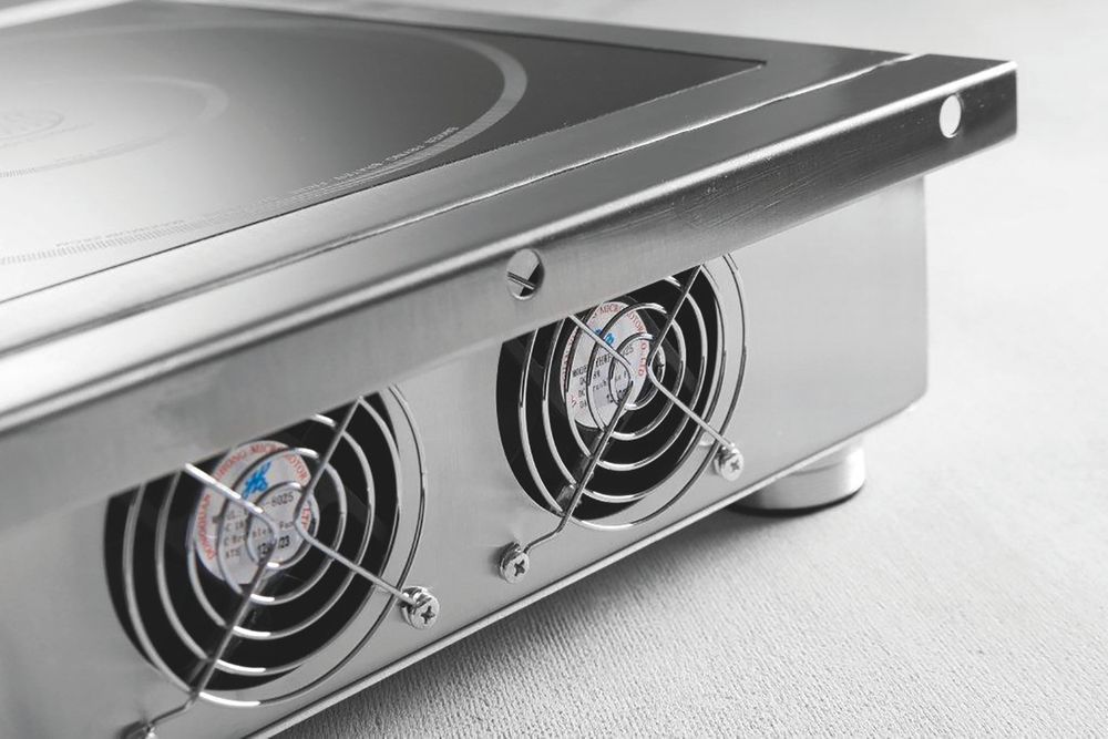 HENDI Induktionskocher Profi Line 3500 D – 3500 W, Touch