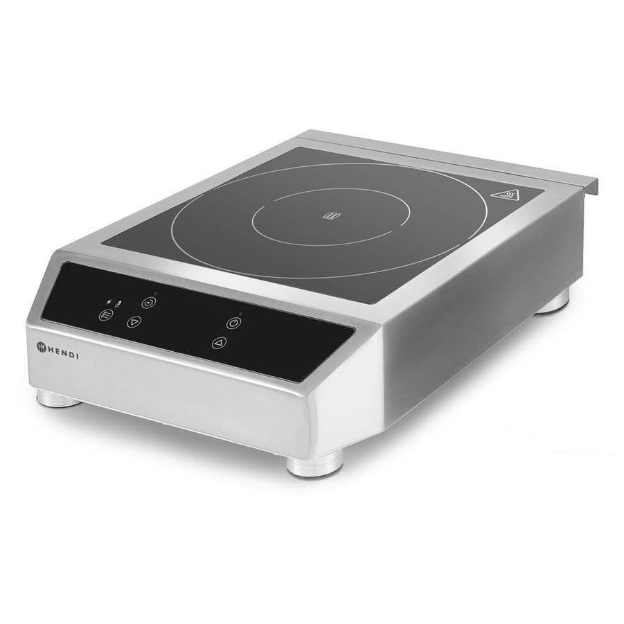 HENDI Induktionskocher Profi Line 3500 D – 3500 W, Touch HENDI