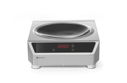 HENDI Induktionswok Profi Line 3500 – 3500 W, digitaler Regler