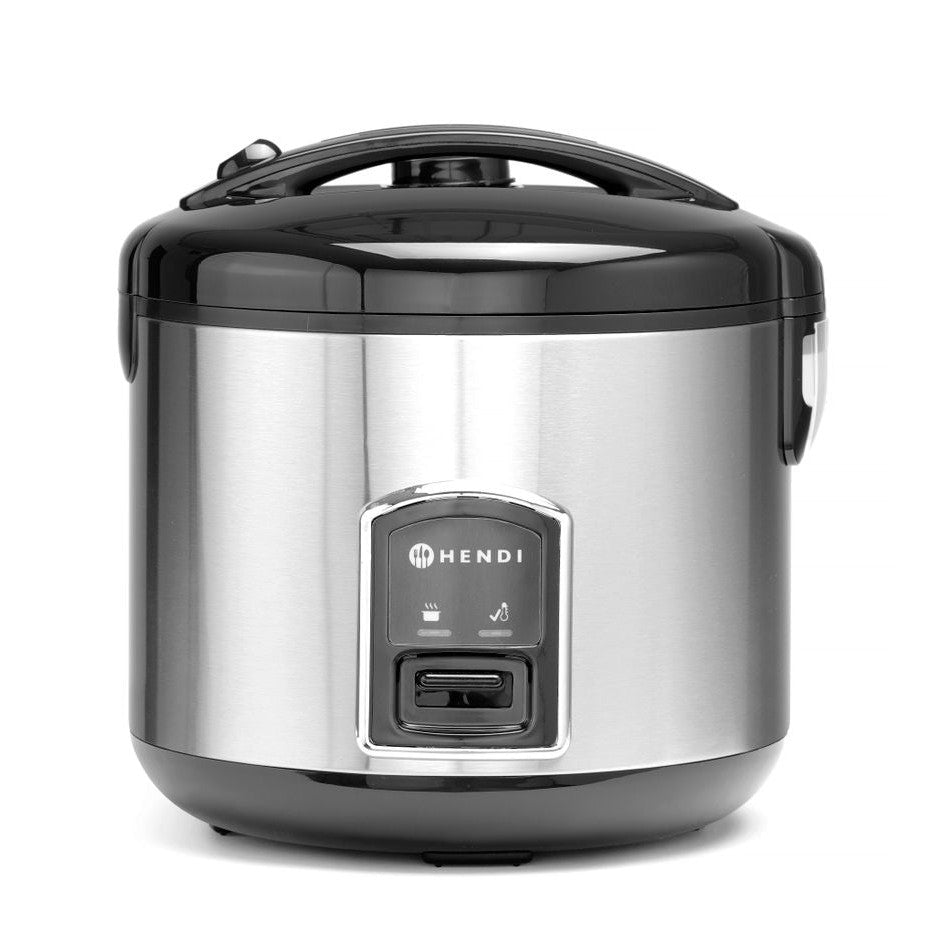 HENDI Reiskocher Profi Line – 1,8 L, mit Dampfgarfunktion HENDI
