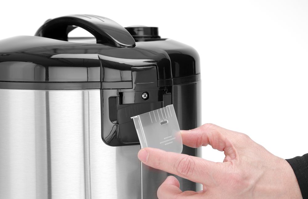 HENDI Reiskocher Profi Line – 1,8 L, mit Dampfgarfunktion HENDI