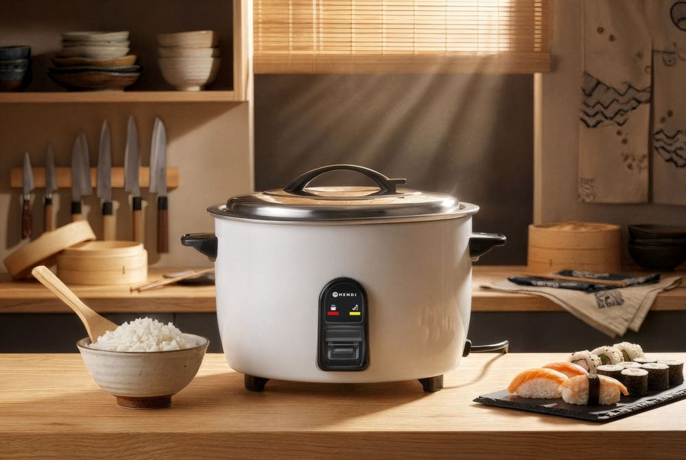 HENDI Reiskocher Kitchen Line – 4,2 L, 1550 W HENDI