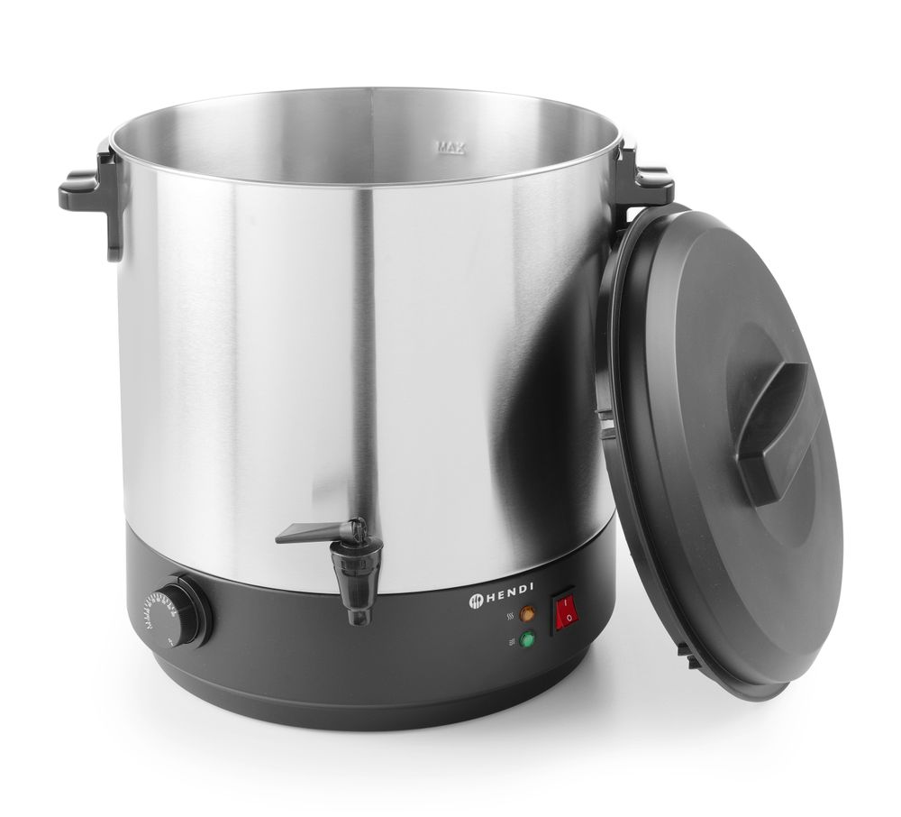 HENDI Heissgetränkespender einwandig 25 L – 2500 W HENDI