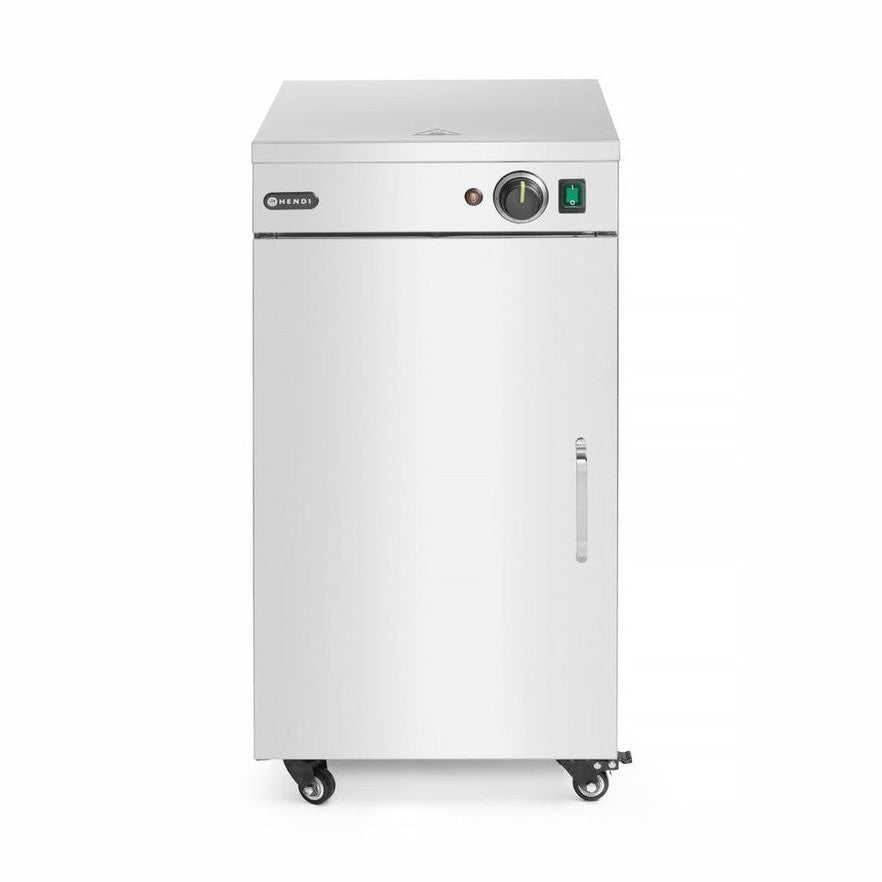 HENDI Tellerwärmer einzeln – 72 Teller ⌀ 24 cm, 400 W HENDI