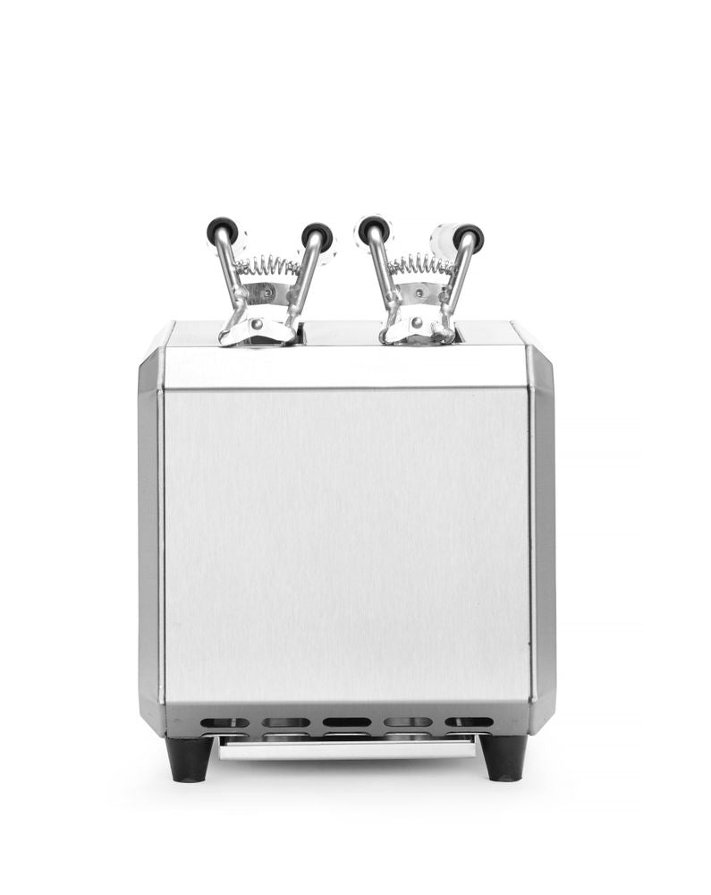 HENDI Sandwichtoaster – 2 Schlitze separat, 1200 W, Timer HENDI