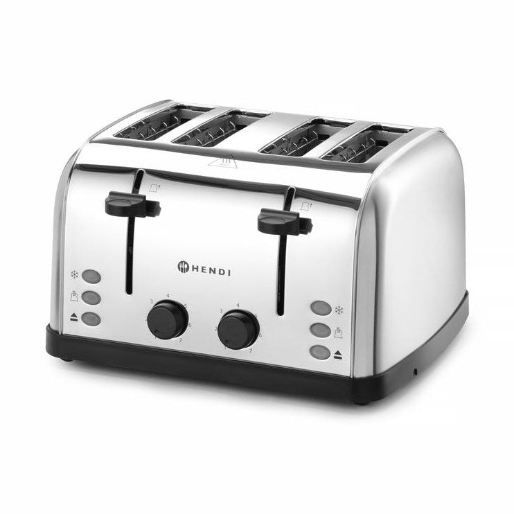 HENDI Toaster 4-fach – 2 Heizzonen, 1500 W HENDI