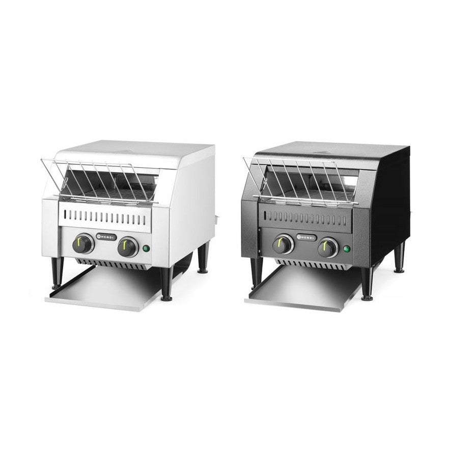 HENDI Durchlauftoaster doppelt, silber – 2 Reihen, 2240 W HENDI
