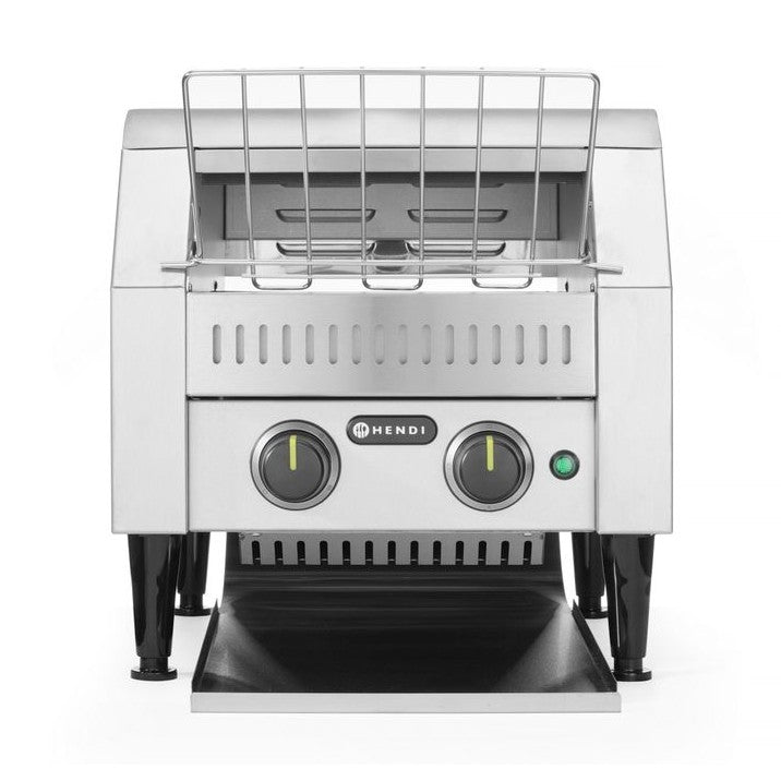 HENDI Durchlauftoaster doppelt, silber – 2 Reihen, 2240 W HENDI