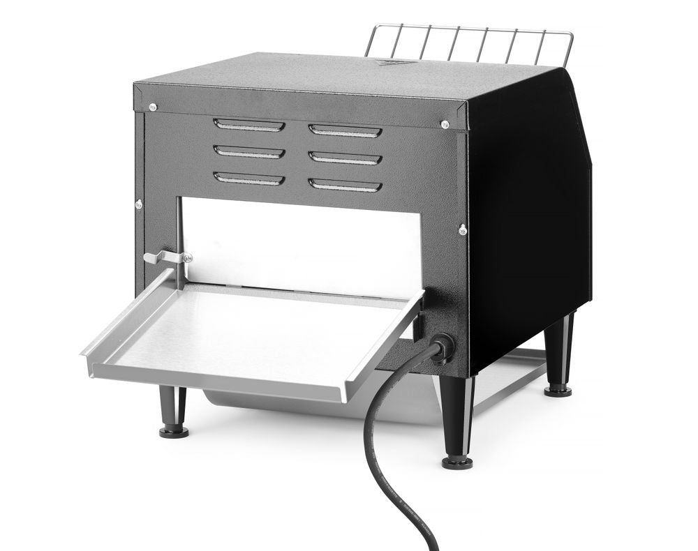 HENDI Durchlauftoaster doppelt, schwarz – 2 Reihen, 2240 W HENDI