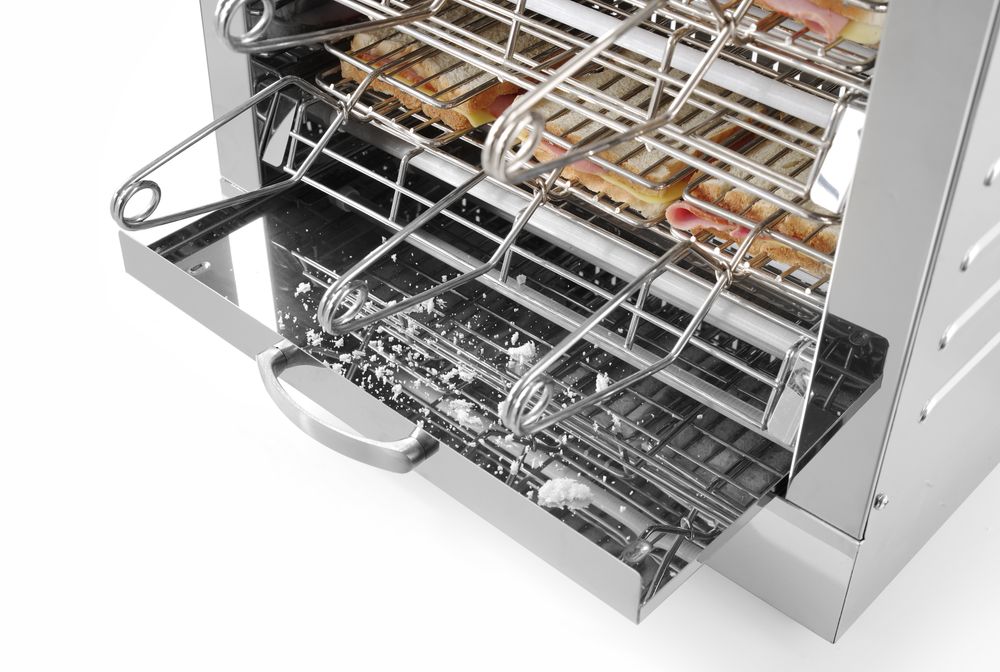 HENDI Multi-Toaster mit 6 Zangen – 3000 W, Infrarot-Quarzrohre HENDI