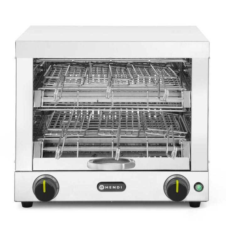 HENDI Multi-Toaster mit 6 Zangen – 3000 W, Infrarot-Quarzrohre HENDI