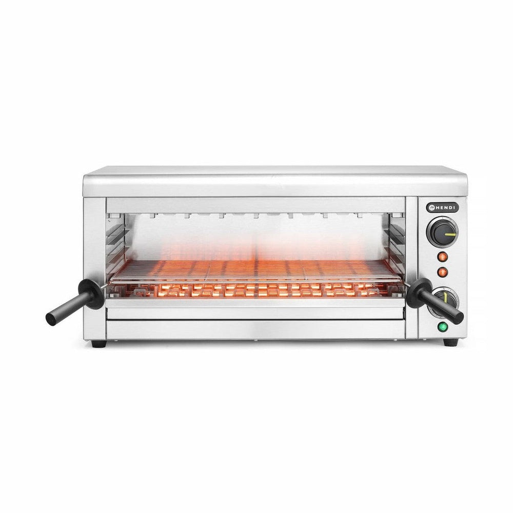 Salamander mit Quarz-Infrarotheizelement, HENDI, 230V/3645W, 689x397x H 318mm HENDI
