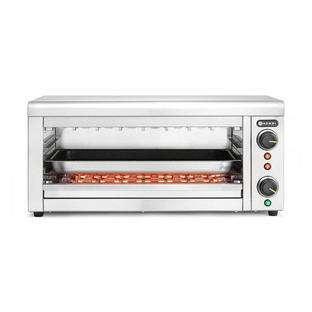 Salamander mit Quarz-Infrarotheizelement, HENDI, 230V/3645W, 689x397x H 318mm HENDI