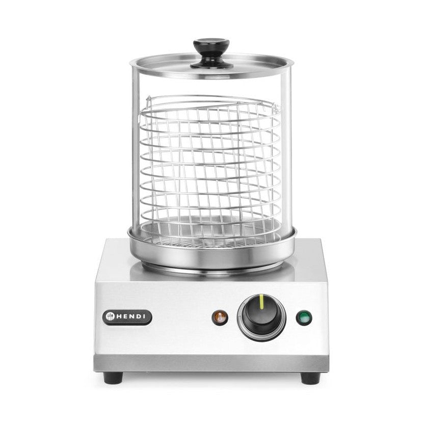 HENDI Wurstwärmer – 230 V, 450 W, 30–100 °C, Glasbehälter HENDI