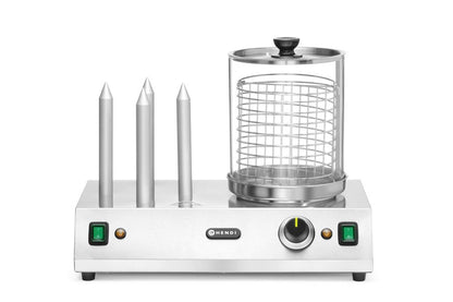 HENDI Würstchen- und Hotdog-Brötchenwärmer – 550 W, bis 100 °C
