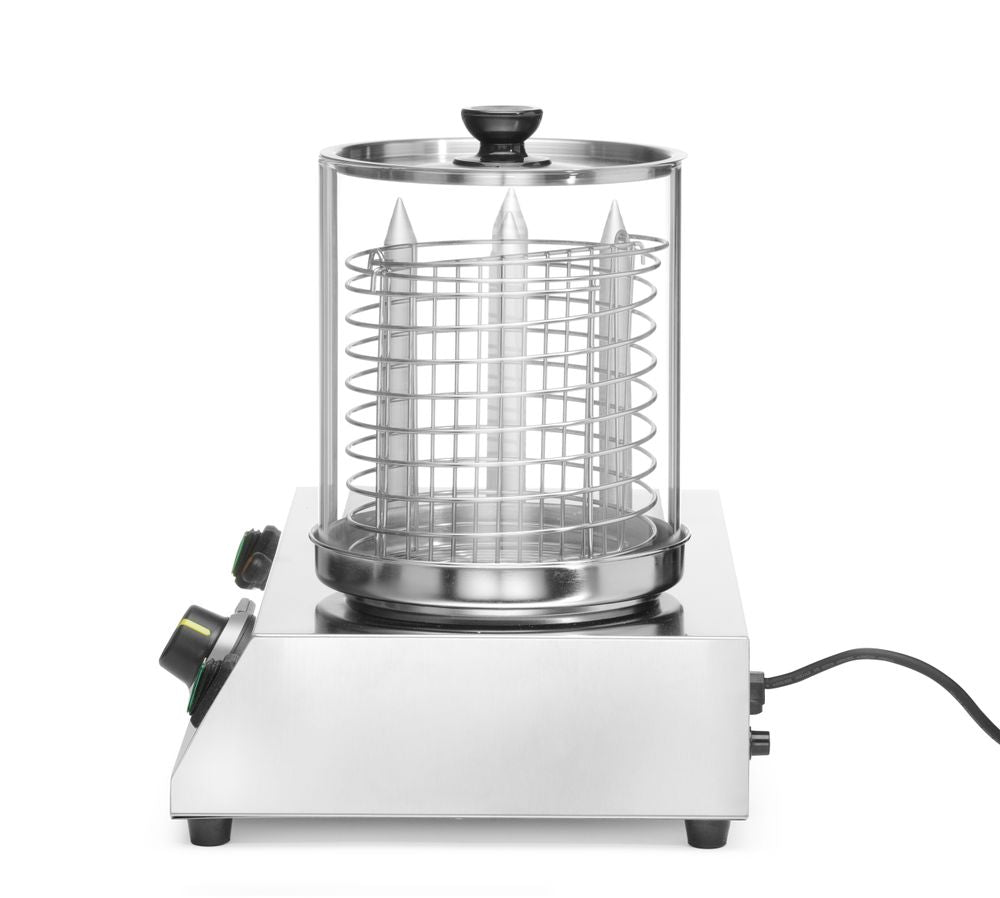 HENDI Würstchen- und Hotdog-Brötchenwärmer – 550 W, bis 100 °C