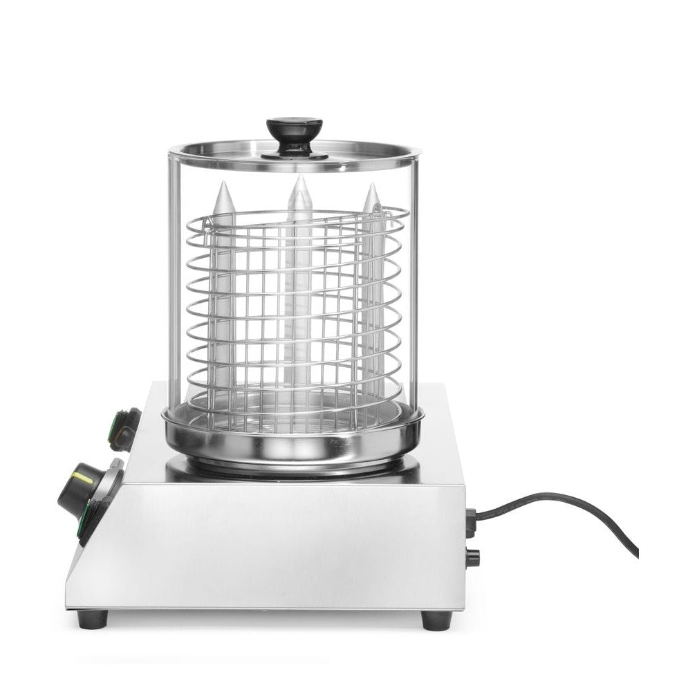 HENDI Würstchen- und Hotdog-Brötchenwärmer – 550 W, bis 100 °C