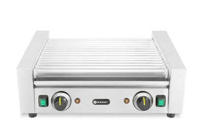 HENDI Rollengrill 14 Rollen, 2 Zonen – Rollenlänge 45 cm